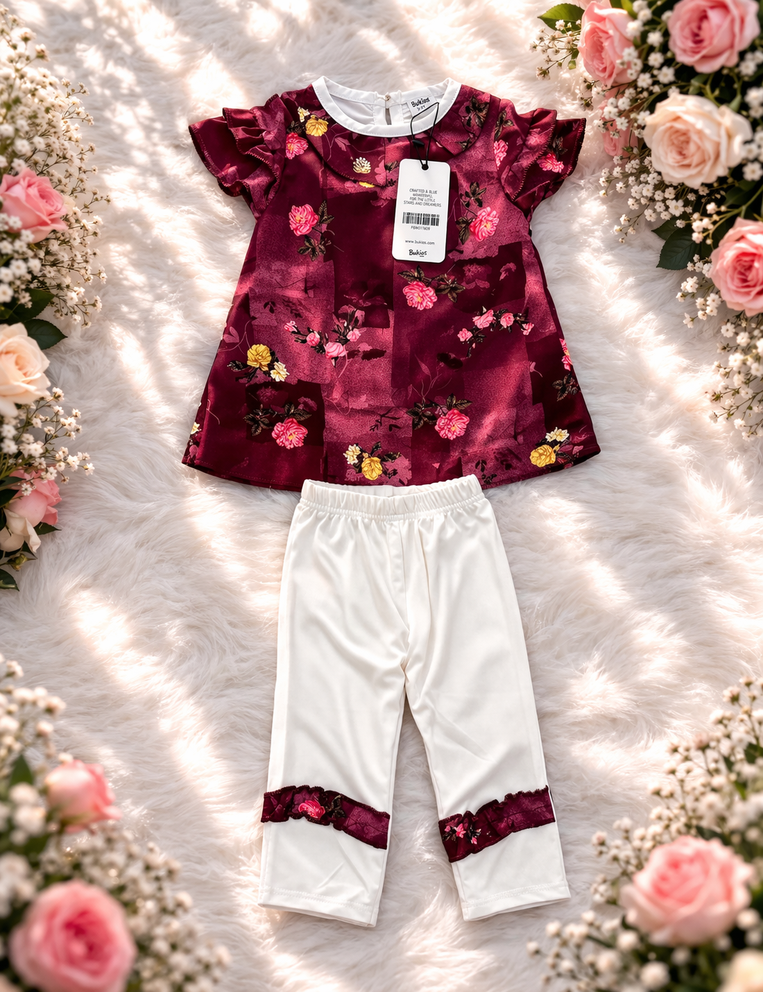 👗 Girls Fancy Top-Tice Set