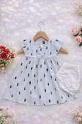👶 Cute Baby Cotton Dress Set (5 month-2 years) 💖 Soft & Comfortable
