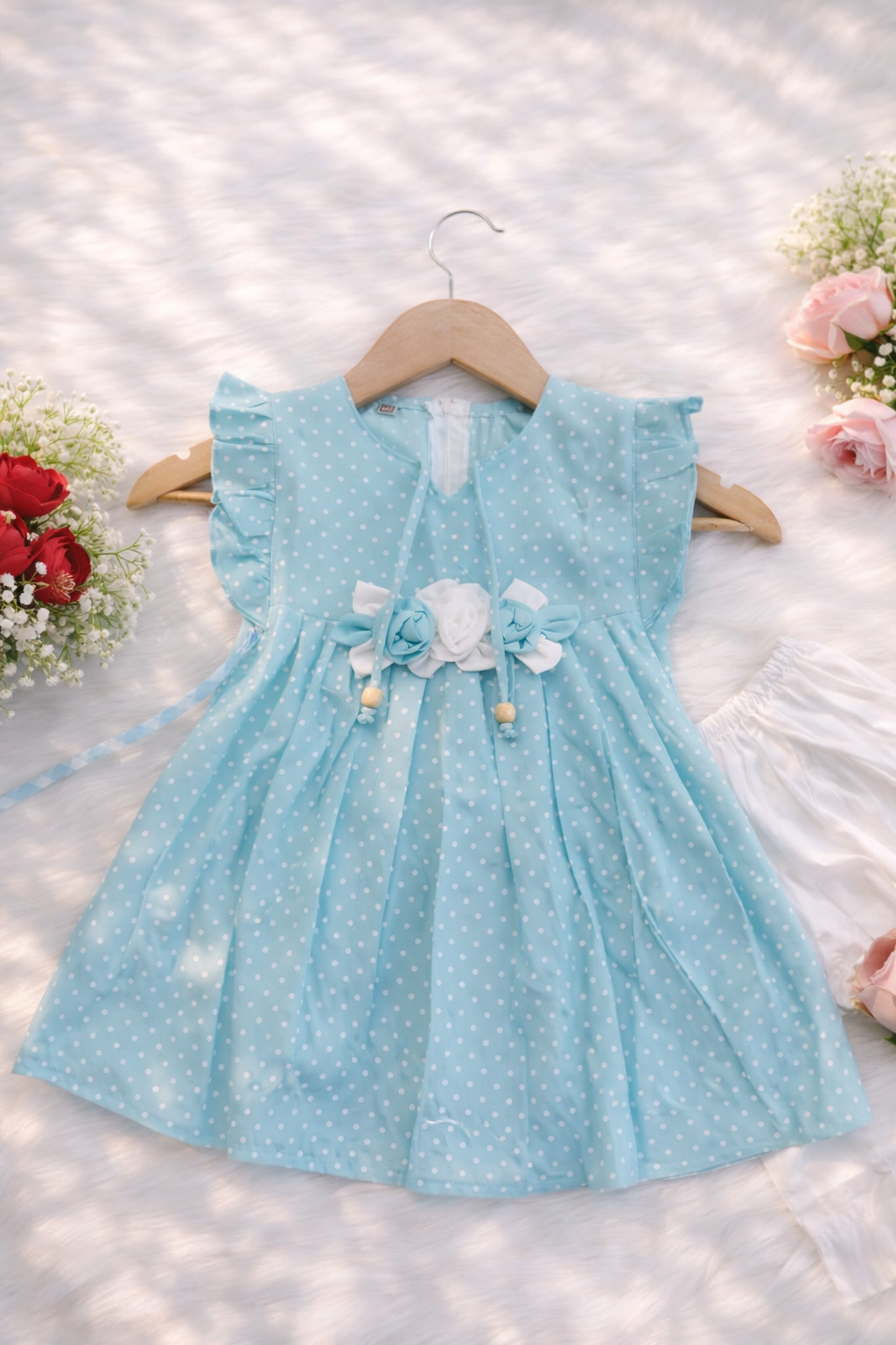 👶 Cute Baby Cotton Dress Set (5 month-2 years) 💖 Soft & Comfortable