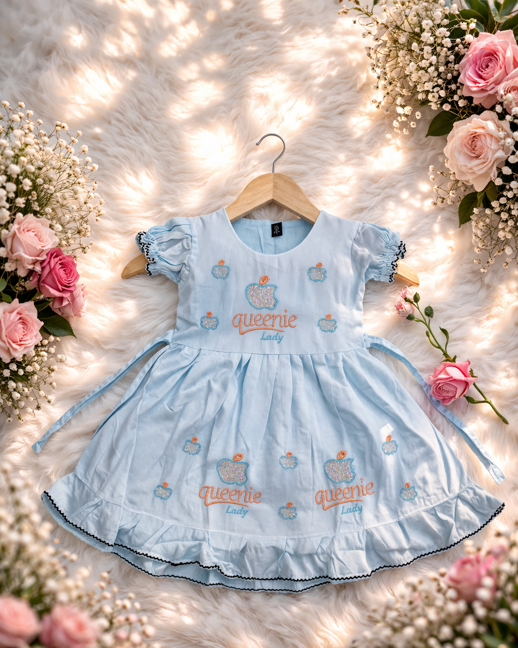 👶 Cute Baby Cotton Dress Set (3-6 years) 💖 Soft & Comfortable