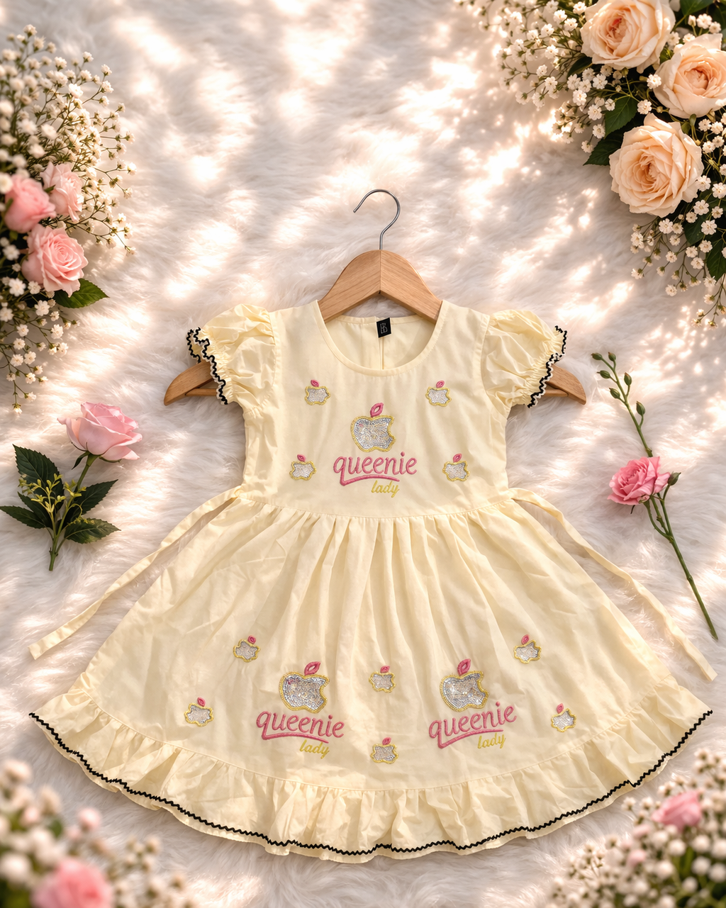 👶 Cute Baby Cotton Dress Set (3-6 years) 💖 Soft & Comfortable