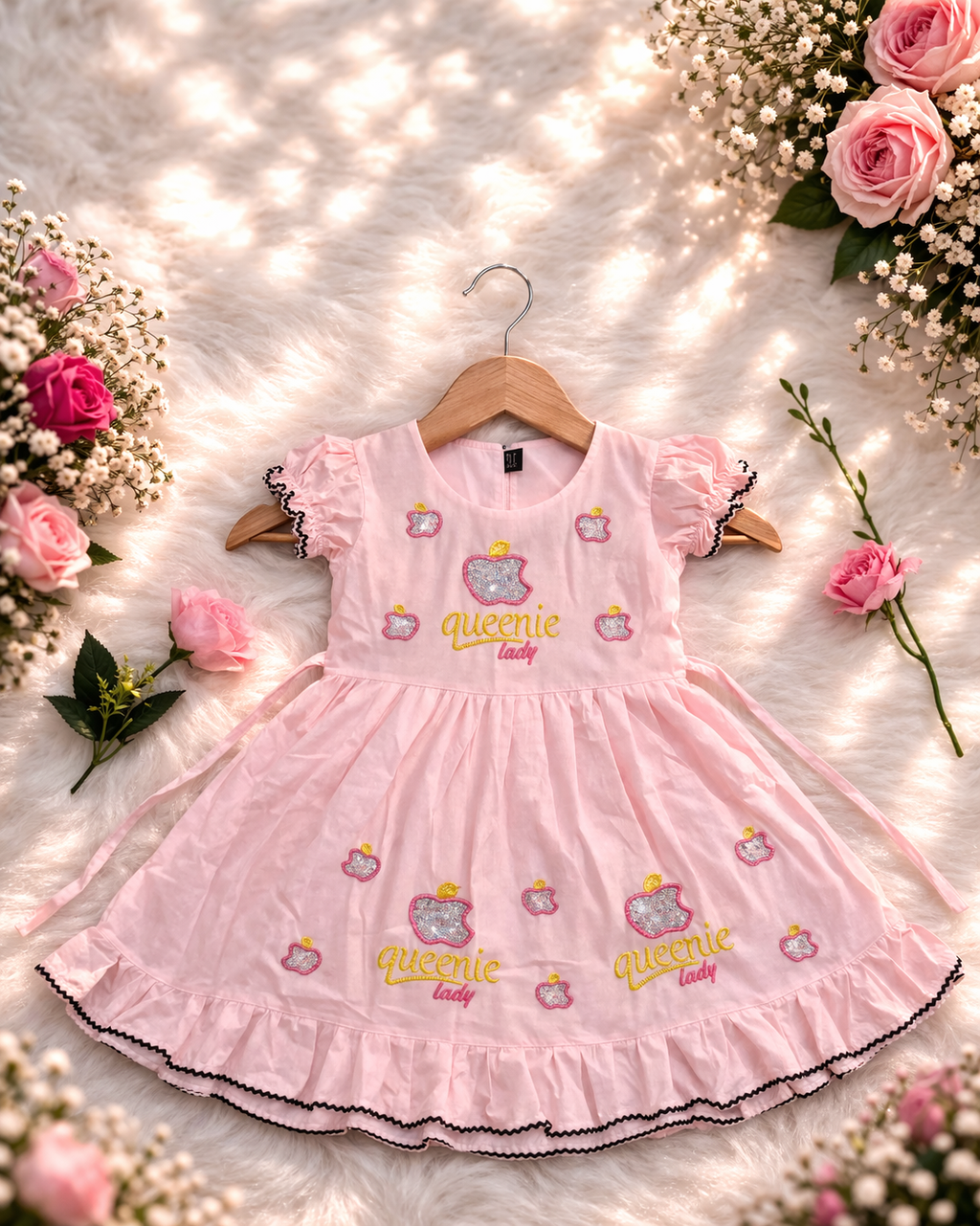 👶 Cute Baby Cotton Dress Set (3-6 years) 💖 Soft & Comfortable