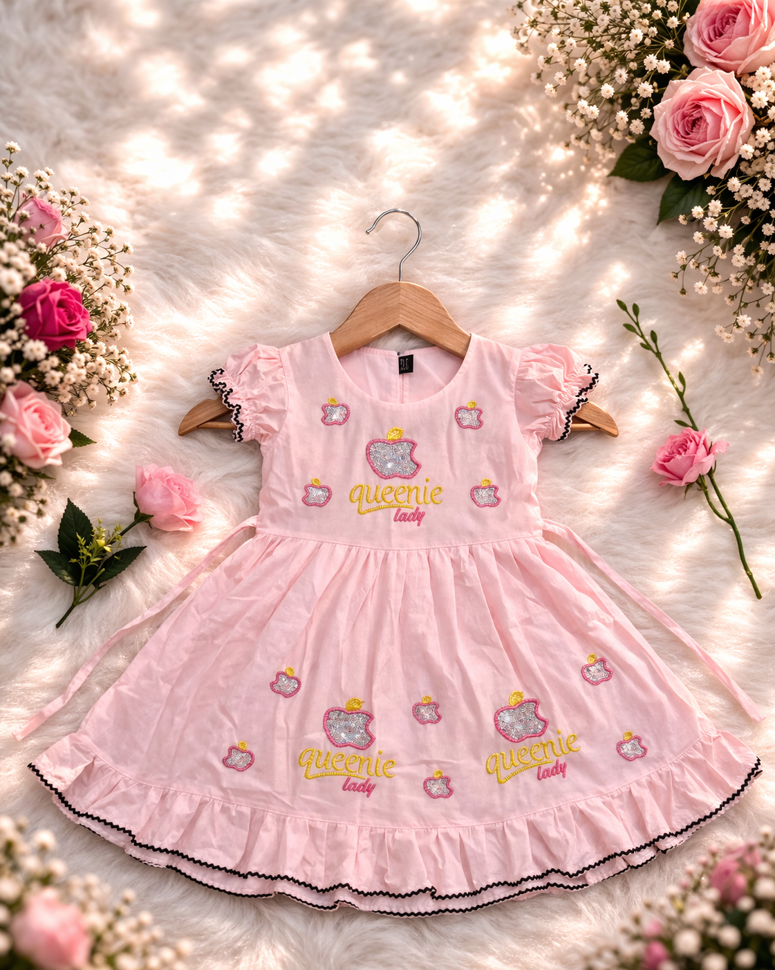 👶 Cute Baby Cotton Dress Set (3-6 years) 💖 Soft & Comfortable
