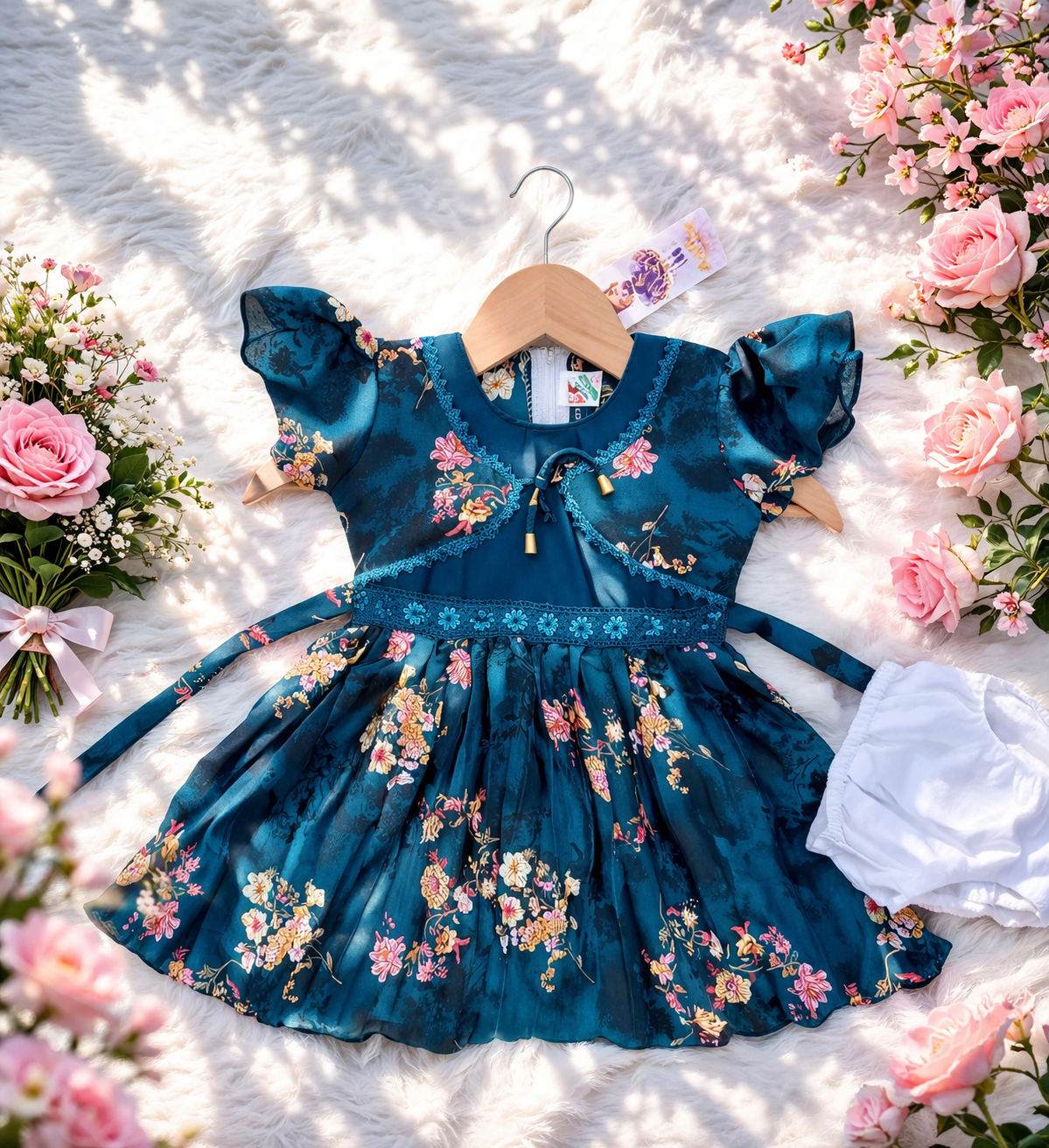 👗 Eid Party Frock(1-6 years)