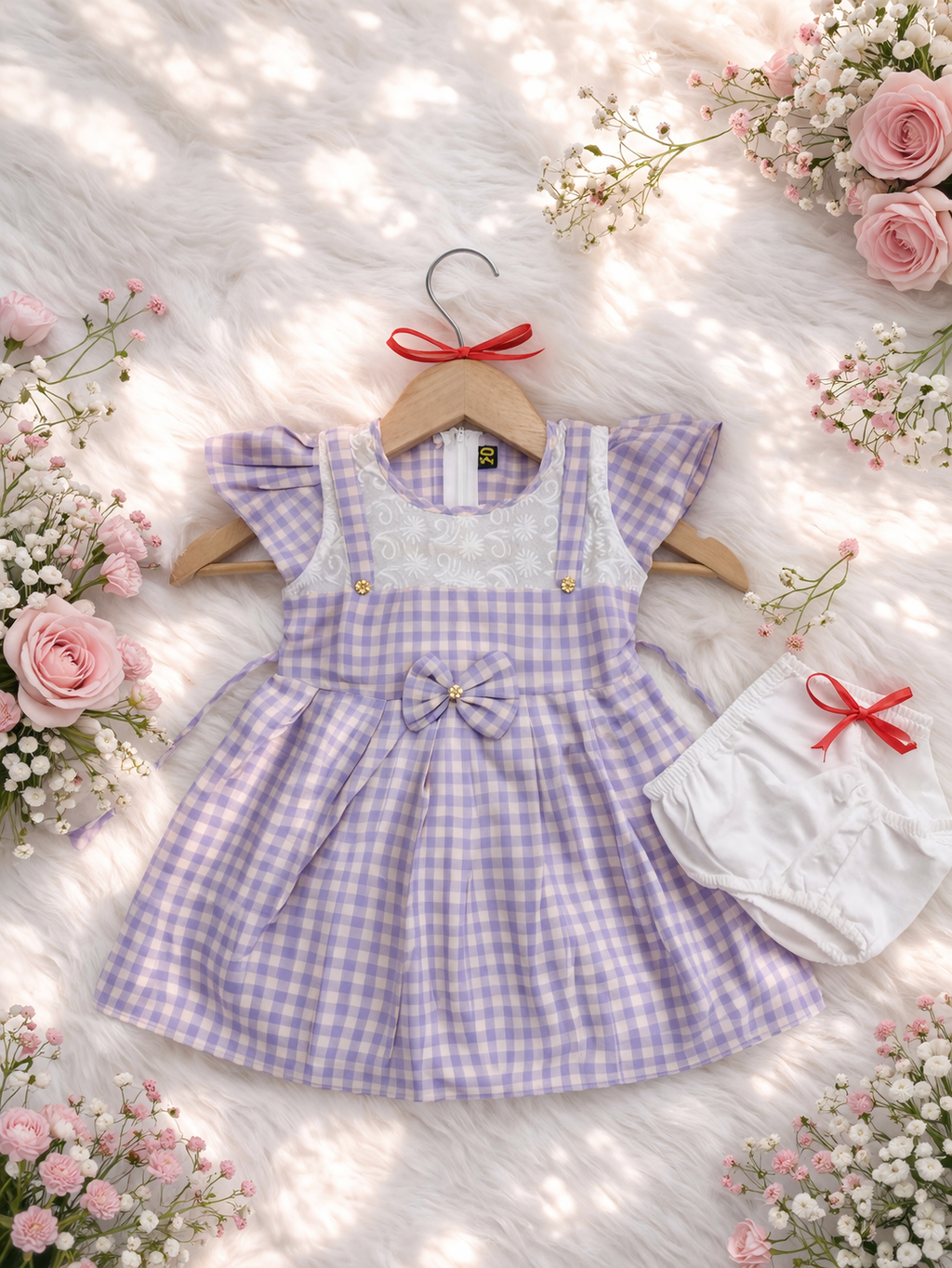 👶 Cute Baby Cotton Dress Set (5 month-2 years) 💖 Soft & Comfortable