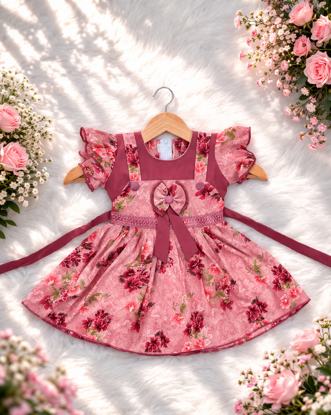👗 Eid Party Frock(1-6 years)