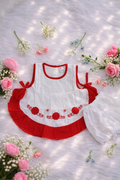 👶 Cute Baby Cotton Dress Set (0–4 Months) 💖 Soft & Comfortable